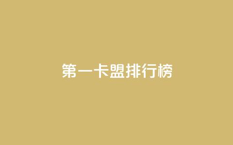 第一卡盟排行榜,粉丝ks - 抖音业务卡盟网站最低价 网红商城24小时下单平台 第1张